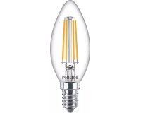 Philips Lampadina candela trasparente a filamento 60 W B35 E14