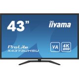 IIYAMA Ecran 43 pouces 4K PROLITE X4373UHSU-B1