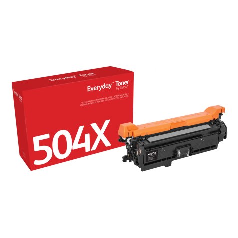 Everyday Toner Noir ™ de Xerox compatible avec HP 504X (CE250X), Grande capacité