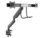 StarTech.com Double Bras pour Écrans PC jusqu'à 32"(8kg) - Double Affichage - Réglage de Hauteur Synchronisé - Pour Moniteurs VESA de 43 cm à 81 cm