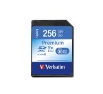 Verbatim Premium - Flash-Speicherkarte - 256 GB - SDXC UHS-I