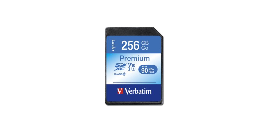 Verbatim Premium 256 GB SDXC UHS-I Clase 10