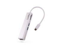 CoolBox miniDock USB-C Lite Alámbrico USB 3.2 Gen 1 (3.1 Gen 1) Type-C Blanco