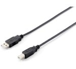 Equip 128860 Cable USB 2.0 Tipo A a Tipo B, 1,8 m , Negro