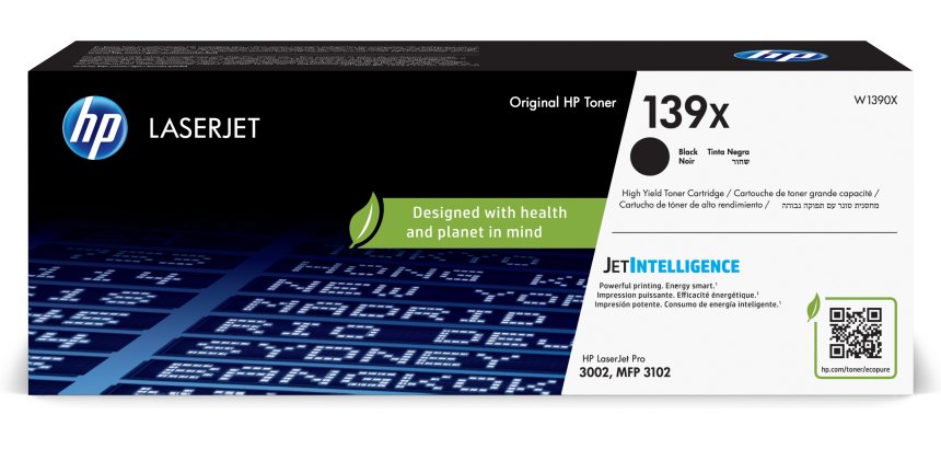 HP LaserJet Cartouche de toner authentique noir 139X grande capacité