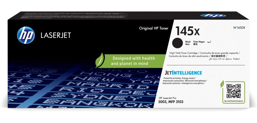 HP Cartouche de toner LaserJet authentique noir 145X grande capacité