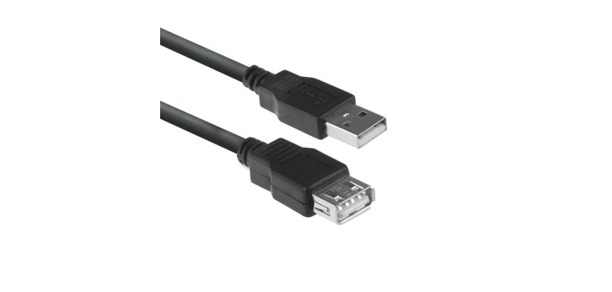 ACT USB 2.0 verlengkabel A male - A female 3 meter