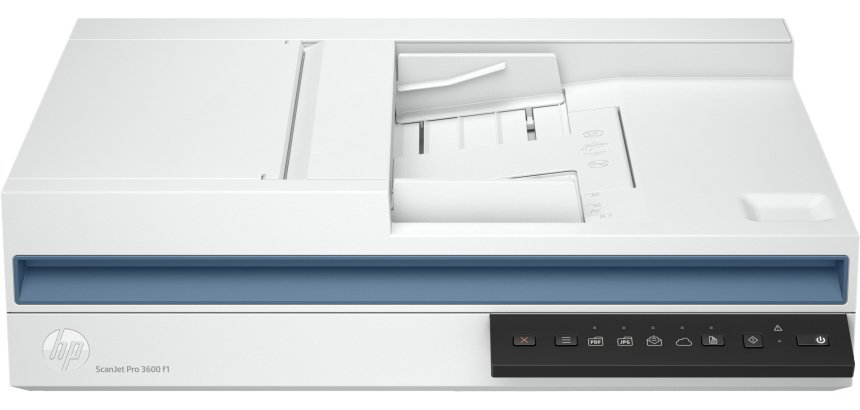 HP Scanjet Pro 3600 f1 Escáner plano y alimentador automático de documentos (ADF, Automatic Document Feeder) 1200 x 1200 DPI A4 Blanco