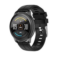 Celly TRAINERROUNDBK smartwatch / sport watch 4.29 cm (1.69") Touchscreen Black GPS (satellite)