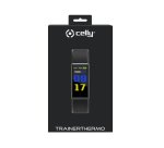Celly TRAINERTHERMOBK Relojes inteligentes y deportivos 2,44 cm (0.96") LCD Digital Negro