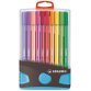 Feutre Pen 68, zebrui de 20, turquoise