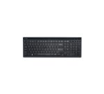 Clavier kensington ultraplat advance fit azerty câble usb filaire 1,9m coloris noir mat professionnel