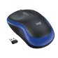 Logitech M185 - Maus - 2.4 GHz - Blau