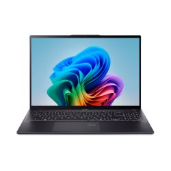 Acer Swift 16 AI SF16-51-73L1 Copilot+ PC Intel Core Ultra 7 256V Computer portatile 40,6 cm (16") WQXGA+ 16 GB LPDDR5x-SDRAM 1 TB SSD Wi-Fi 7 (802.11be) Windows 11 Home Italiano Nero