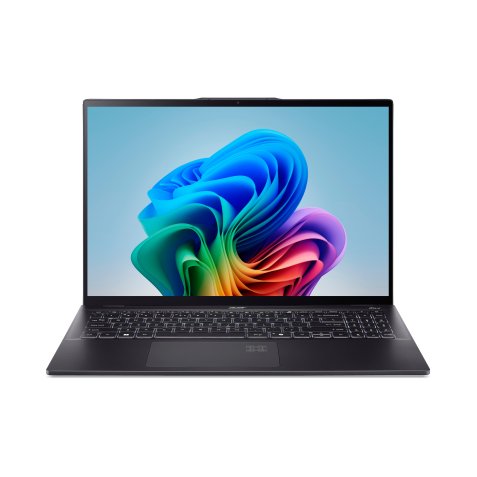 Acer Swift 16 AI SF16-51-73L1 Copilot+ PC Intel Core Ultra 7 256V Computer portatile 40,6 cm (16") WQXGA+ 16 GB LPDDR5x-SDRAM 1 TB SSD Wi-Fi 7 (802.11be) Windows 11 Home Italiano Nero