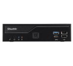 Shuttle Slim PC DH610, S1700, 1x HDMI, 2x DP, 1x 2.5", 2x M.2, 2x LAN (Intel 1G + 2.5G), 2x COM, fonctionnement permanent 24/7, attaches VESA