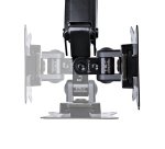StarTech.com Support Simple Écran PC - Bras Moniteur VESA - Support Écran Bureau 32" ou 49" (32:9)/ 8kg - Porte Écran Hauteur Réglable/Articulé - Fixation Pince/œillet