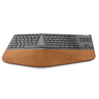 Lenovo Go Wireless Split teclado Oficina RF inalámbrico Español Gris