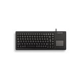 CHERRY XS G84-5500 TOUCHPAD KEYBOARD Clavier filaire miniature, touchpad, USB, noir, AZERTY - FR