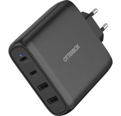 OtterBox 78-81343 cargador de dispositivo móvil Universal Negro Corriente alterna Carga rápida Interior
