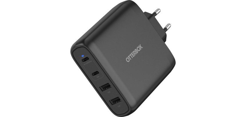 OtterBox 78-81343 cargador de dispositivo móvil Universal Negro Corriente alterna Carga rápida Interior