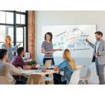 Tableau blanc nobo impression pro nano clean magnétique 1800 x 1200 mm