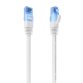 AISENS Cable De Red Latiguillo RJ45 Cat.6 UTP AWG26 CCA, Blanco, 30 cm