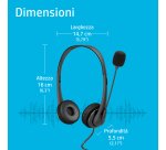 HP Cuffie stereo USB G2