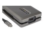 StarTech.com USB C Multiport Adapter - USB C to 4K 60Hz HDMI 2.0 - 2-Port 10Gbps USB Hub - 100W Power Delivery Pass-through - GbE - SD/MicroSD - USB Type-C Mini Dock - 10" Cable
