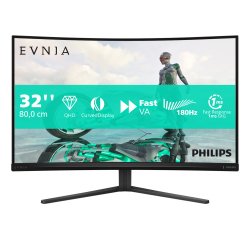 Philips Evnia 32M2C3500L/00 computer monitor 80 cm (31.5") 2560 x 1440 Pixels Quad HD LCD Zwart