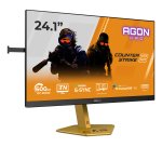 Ecran PC Aoc gaming CS24A 24,1" 610 Hz Full HD Noir et Orange