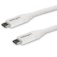 StarTech.com USB-C auf USB-C Kabel mit 5A Power Delivery - St/St - Weiss - 4m - USB 2.0 - USB-IF zertifiziert