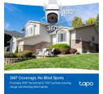 TP-Link TAPO C530WS Security Camera Turret Outdoor IP Security Camera 2880 x 1620 Pixels Wall