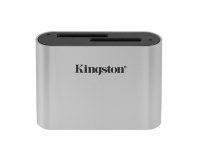 Kingston Technology Lector de tarjetas SDHC/SDXC UHS-II de doble ranura para flujo de trabajo USB 3.2 Gen 1