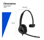 HP Poly Mission 425 Stereo USB Wired Headset
