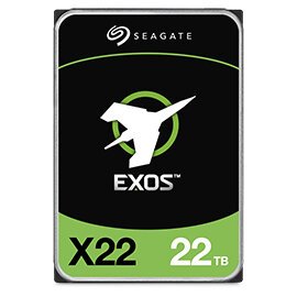 Seagate Exos X22 disco duro interno 22 TB 7200 RPM 512 MB 3.5" Serial ATA III