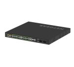 NETGEAR GSM4230UP Géré L2/L3 Gigabit Ethernet (10/100/1000) Connexion Ethernet, supportant l'alimentation via ce port (PoE) 1U Noir