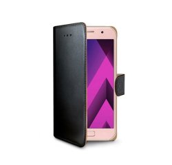 Celly WALLY643 mobile phone case 11.9 cm (4.7") Folio Black