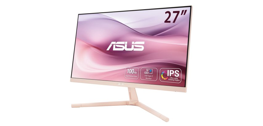 ASUS VU279CFE-P Monitor PC 68,6 cm (27") 1920 x 1080 Pixel Full HD LCD Rosa