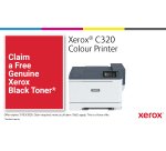 Xerox C320 A4 33ppm Wireless Duplex Printer PS3 PCL5e/6 2 Trays Total 251 Sheets