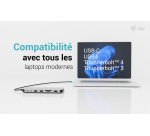 i-tec Metal USB-C Nano 3x Display Dock, 2x HDMI 1x USB-C video with Power Delivery 140W + Universal Charger 140 W