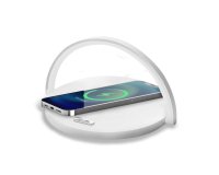 Celly WLLIGHTCIRCLEWH mobile device charger Digital camera, Gaming controls, Headphones, Mobile phone, Power bank, Smartphone, Smartwatch, Tablet, Watch, Wearables White AC Wireless charging Indoor