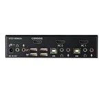 StarTech.com Commutateur KVM HDMI USB 2 ports avec audio et concentrateur USB 2.0
