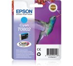 Epson Hummingbird Singlepack Cyan T0802 Claria Photographic Ink