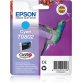 Epson Hummingbird Cartucho T0802 cian (etiqueta RF)