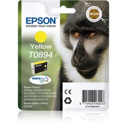 Epson Monkey Singlepack Yellow T0894 DURABrite Ultra Ink