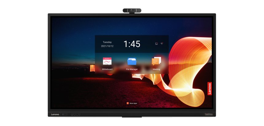 Lenovo ThinkVision T75 computer monitor 190.5 cm (75") 3840 x 2160 pixels 4K Ultra HD LED Touchscreen Black