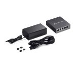 TP-Link Omada DS105GP commutateur réseau Non-géré Gigabit Ethernet (10/100/1000) Connexion Ethernet, supportant l'alimentation via ce port (PoE) Noir