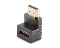 Lindy 41085 cambiador de género para cable HDMI Negro