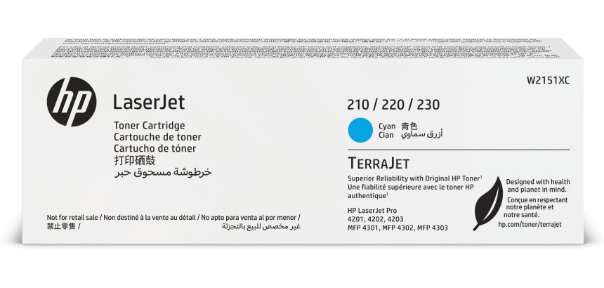 HP Cartuccia toner ciano contratto LaserJet